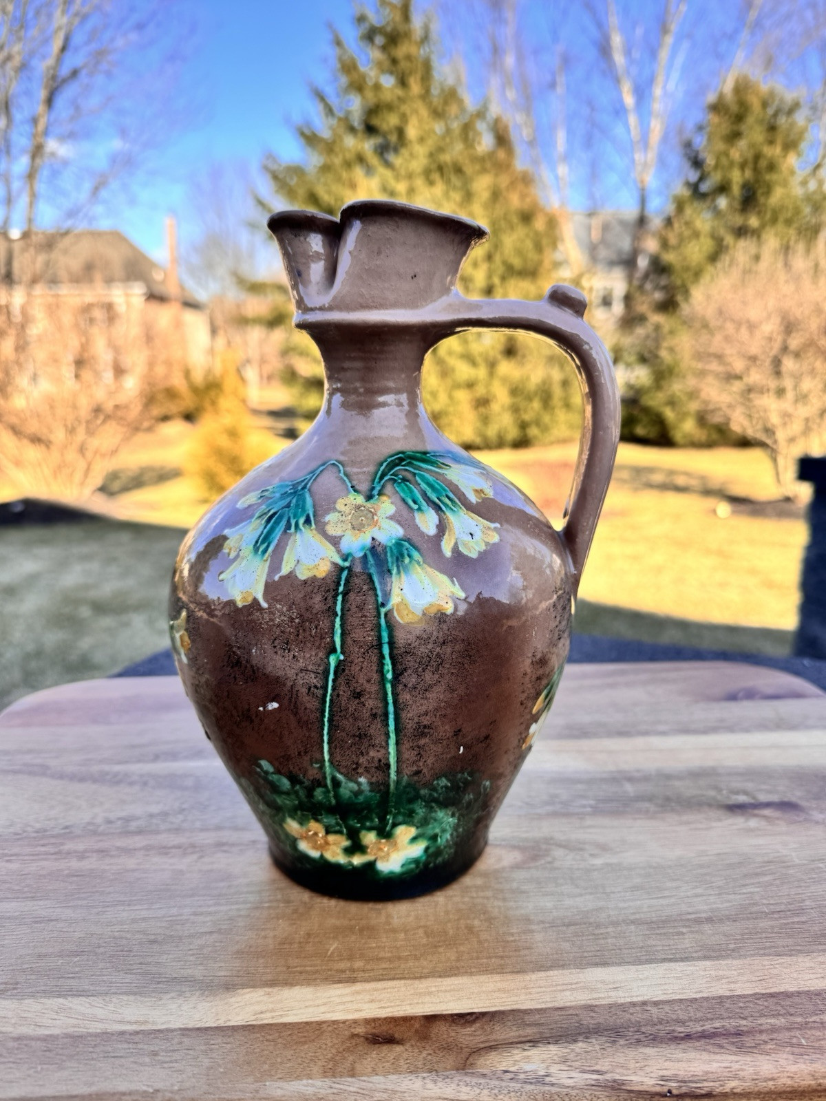 Amphora Vase Austria 10” Tall RStK Riessner, Stellmacher & Kessel 1892-1905~sign Amphora Vase Austria 10” Tall RStK Riessner, Stellmacher & Kessel 1892-1905~sign