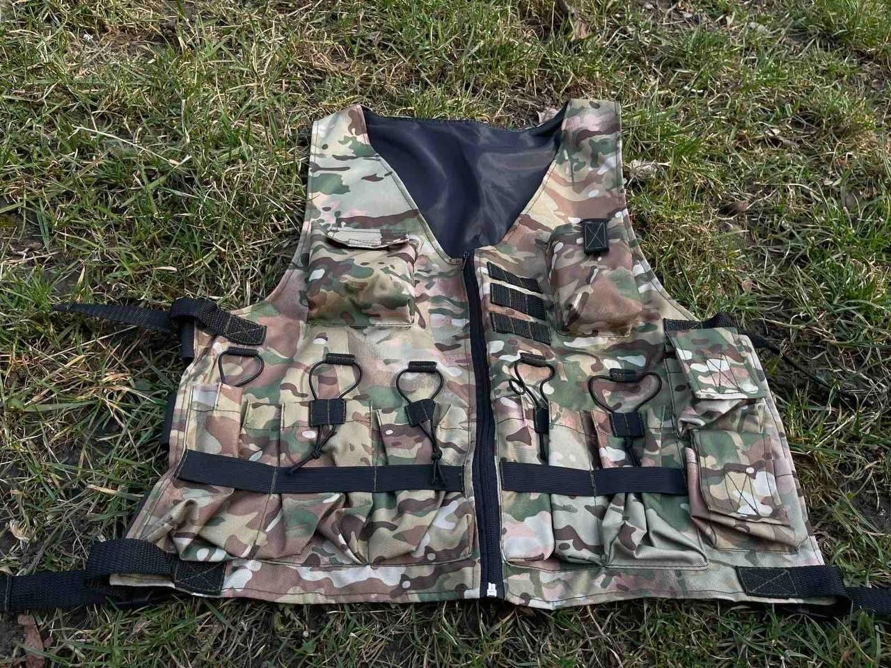 New Ukrainian UA army pounch vest Multicam/Pixel New Ukrainian UA army pounch vest Multicam/Pixel