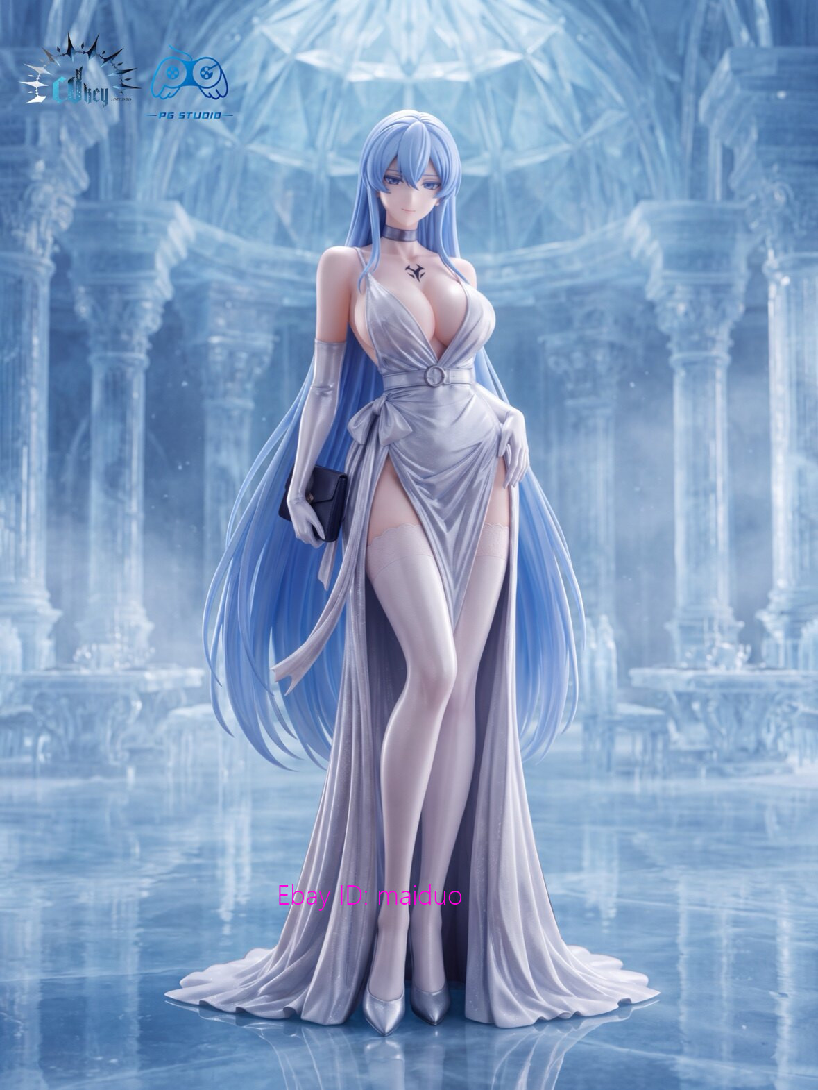 Cdkey PG Studio Esdeath Resin Figure Statue Collectibles 30cm 1/6 Presale