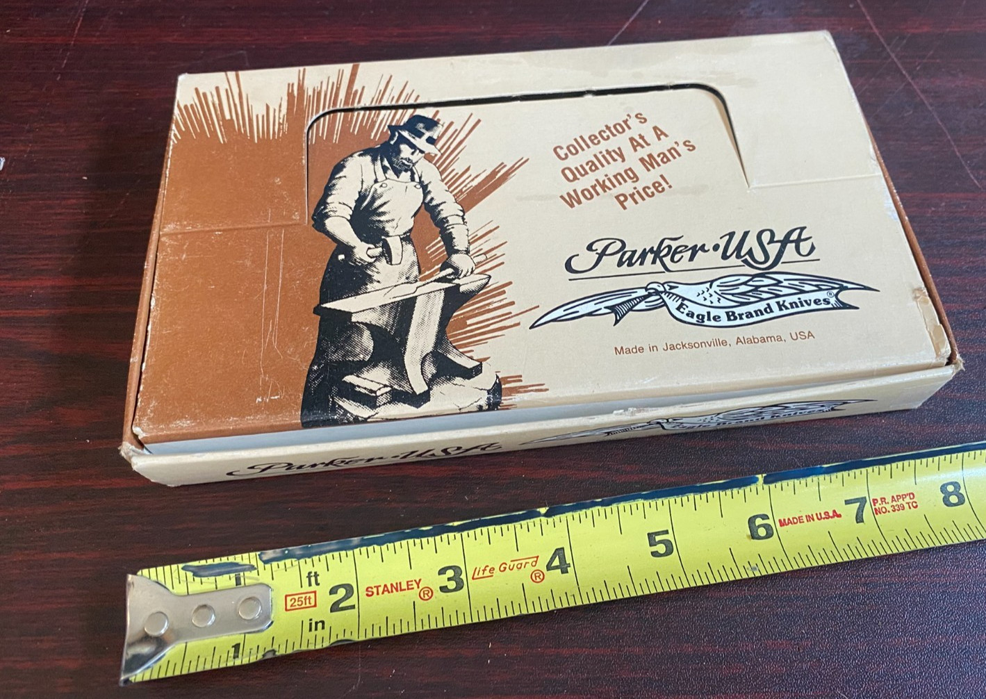 Parker USA Eagle Brand Knives Display box only