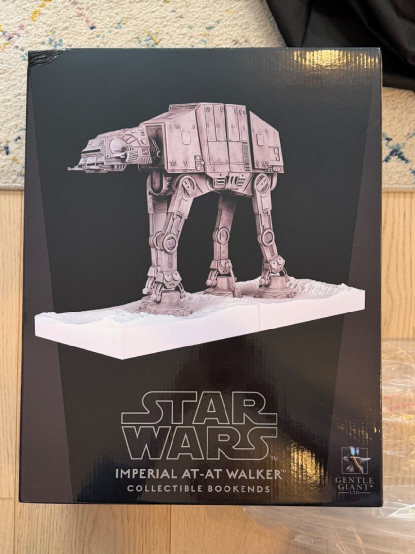 star wars gentle giant at-at bookend #248 of 850 new nib star wars gentle giant at-at bookend #248 of 850 new nib