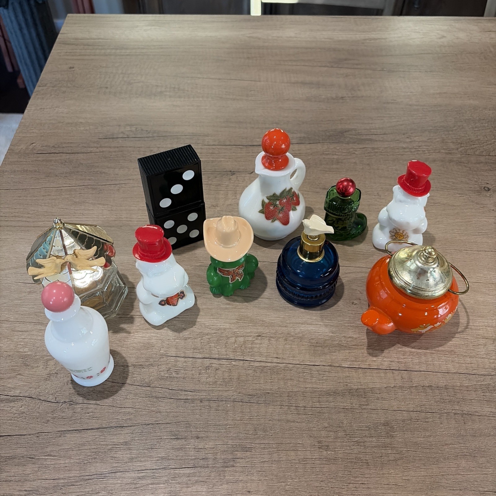 Vintage Collectible Avon Bottles, Lot Of 10 Vintage Collectible Avon Bottles, Lot Of 10