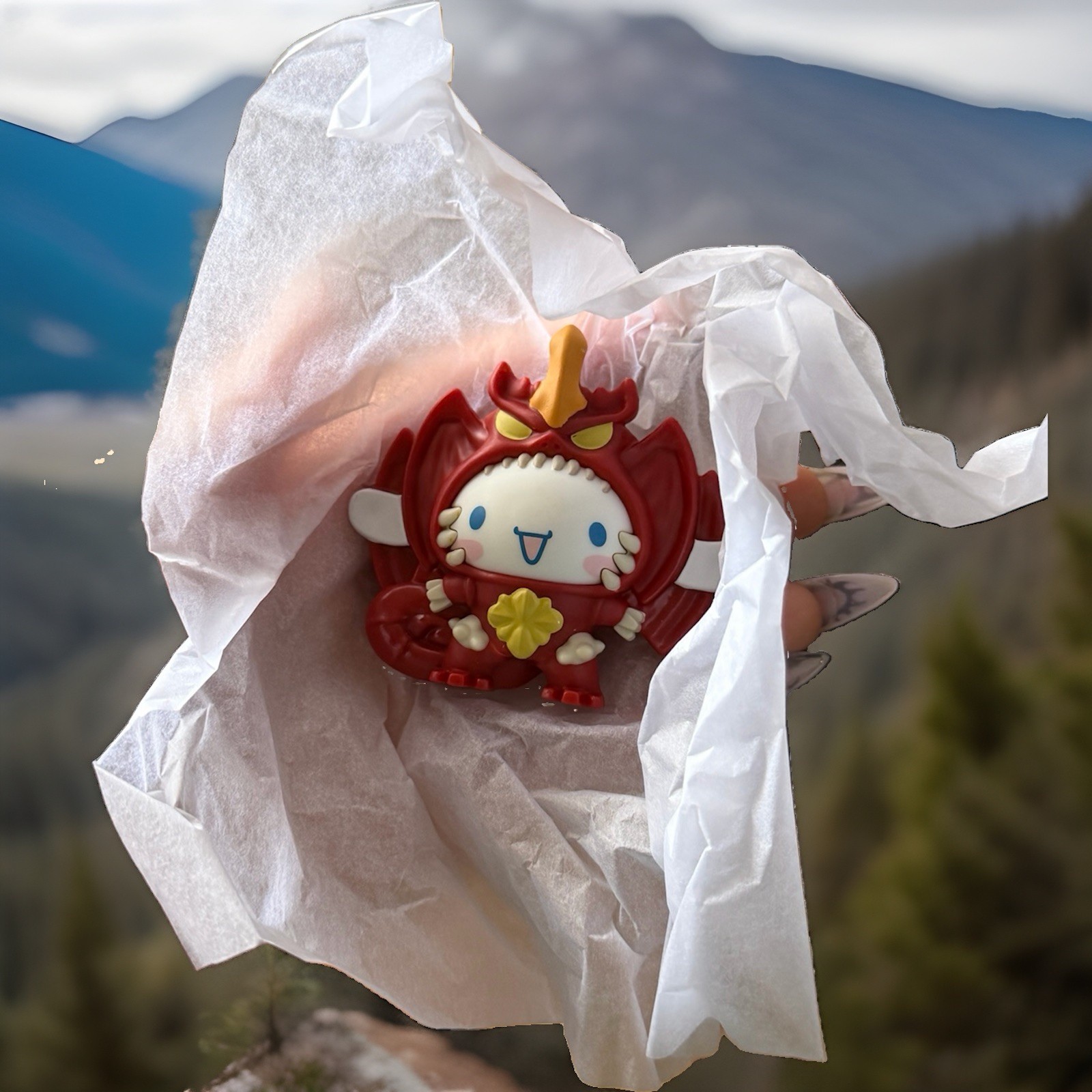 Cinnamoroll x Destoroyah | Toy # 6 | Hello Kitty x McDonalds Collab