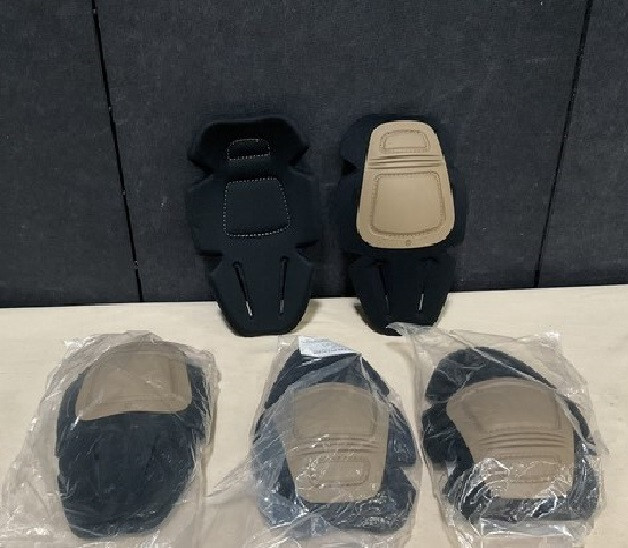 Crye Precision AirFlex Combat Knee Pads KHAKI SET PAD-KC3-01-000 5571 New