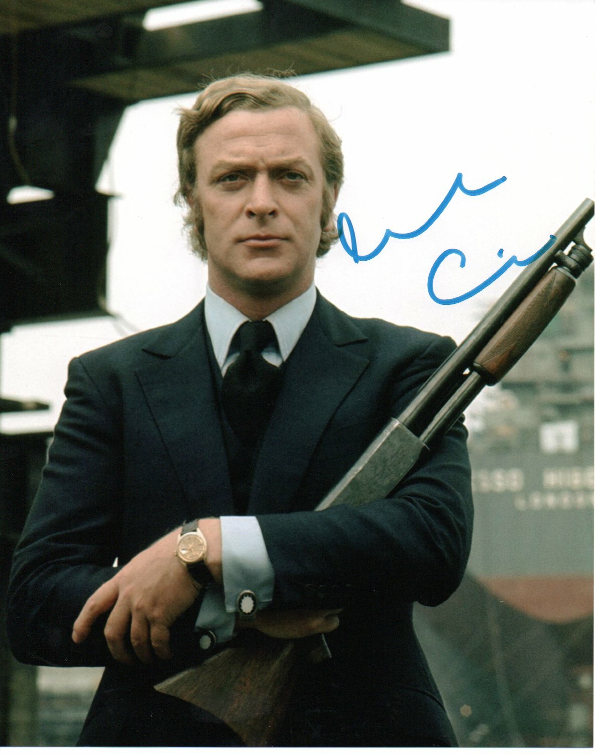 Michael Caine Autograph Signed 10-8 Photo Film TV Superstar Legend Michael Caine Autograph Signed 10-8 Photo Film TV Superstar Legend