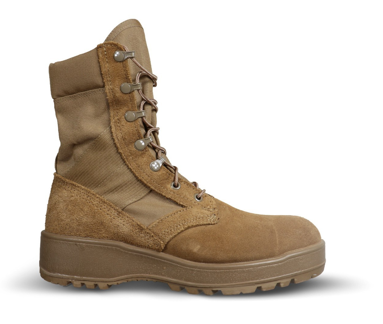 Size 8.5 R - US Military Coyote Hot Weather Combat Boots Vibram McRae