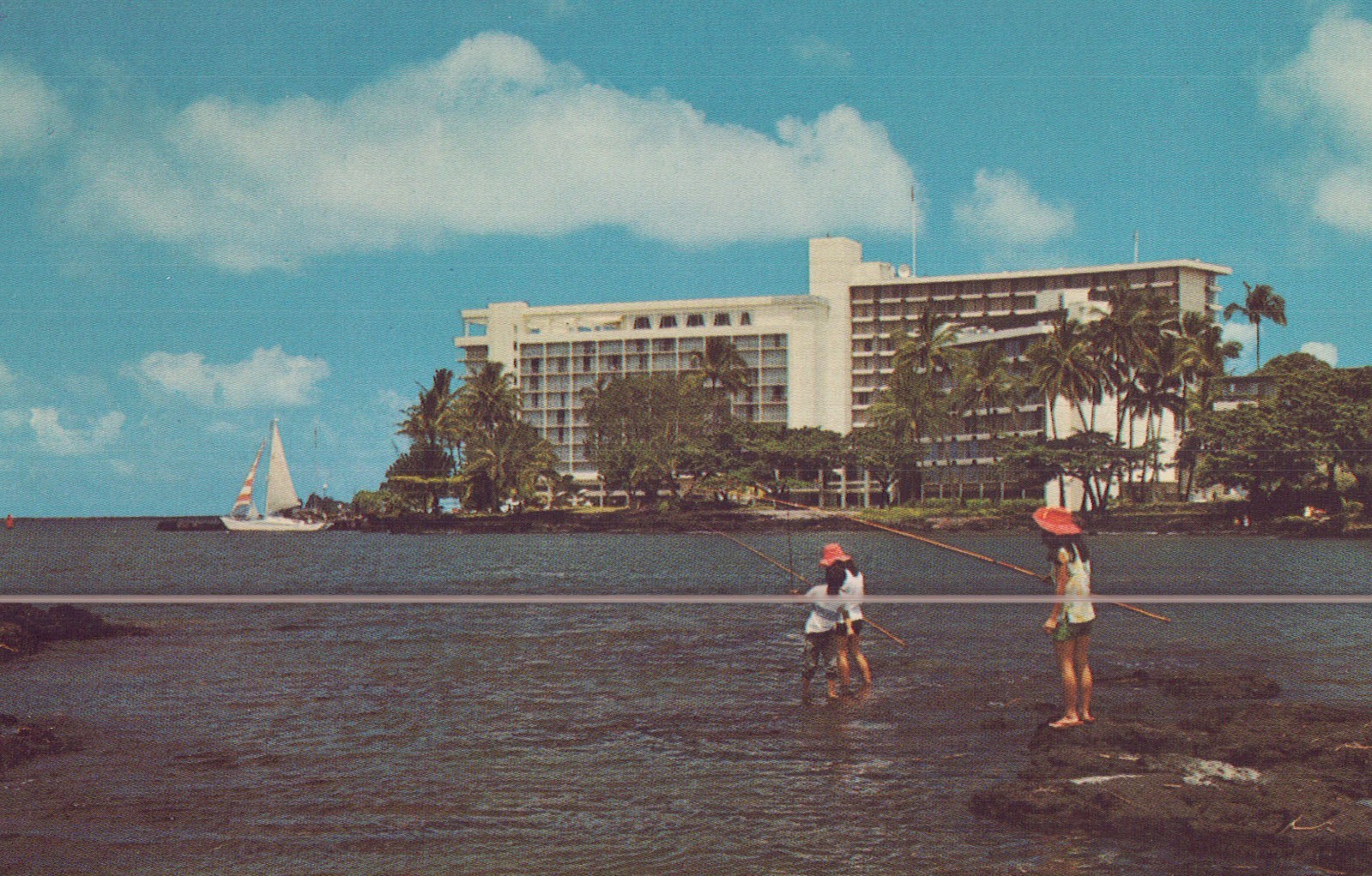 Naniloa Surf - Hawaii Vintage Postcard Naniloa Surf - Hawaii Vintage Postcard