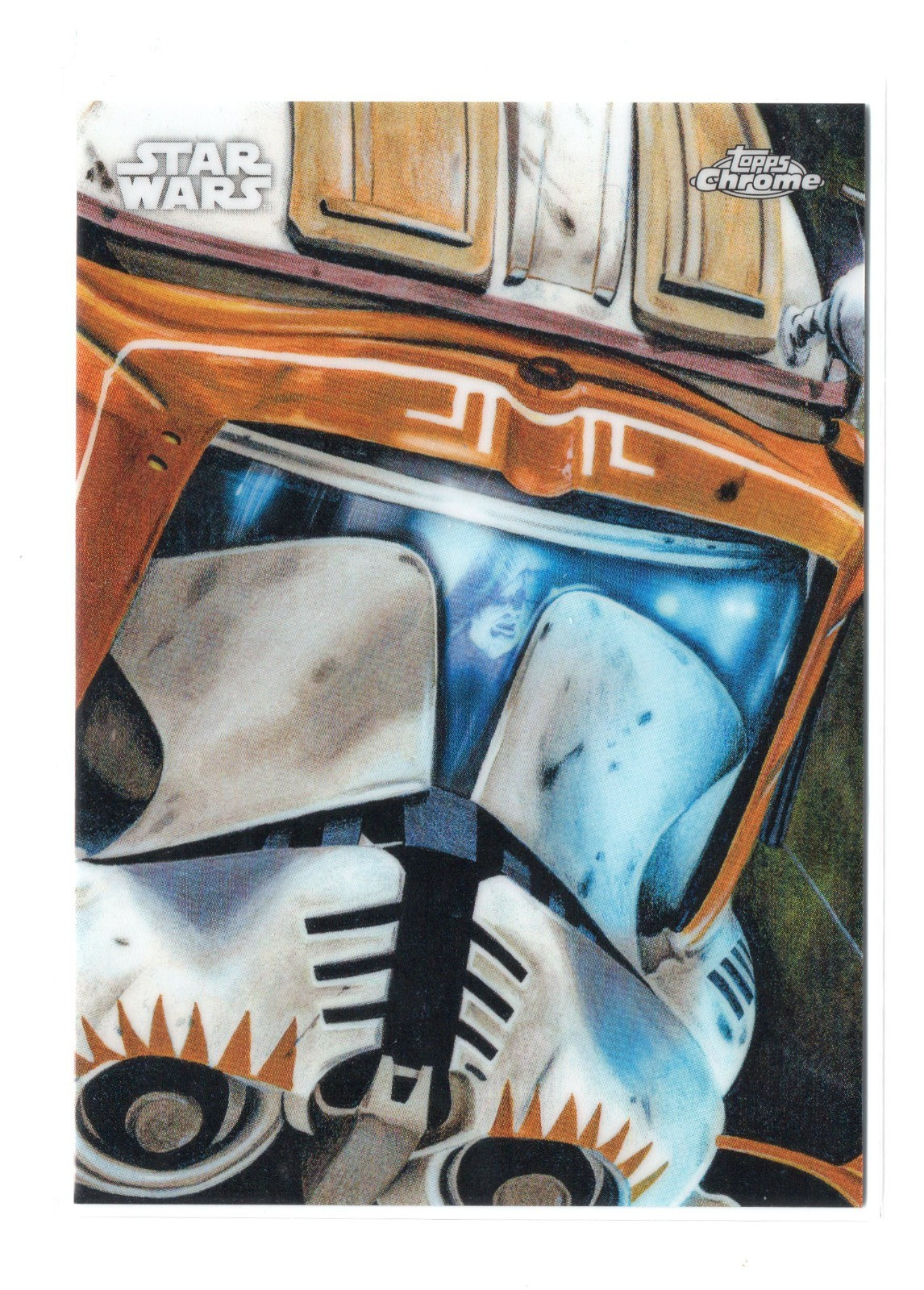 2026 Topps Chrome Star Wars Reflections Clone Commander Cody Order 66 #R-17 SSP