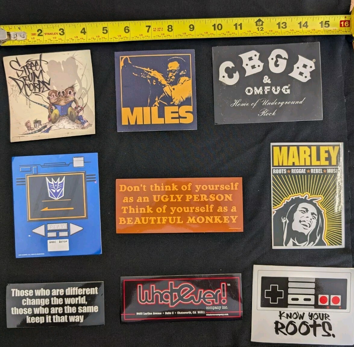 Vintage Bumper Sticker Vinyl Decal Collection (Choose Your Sticker)