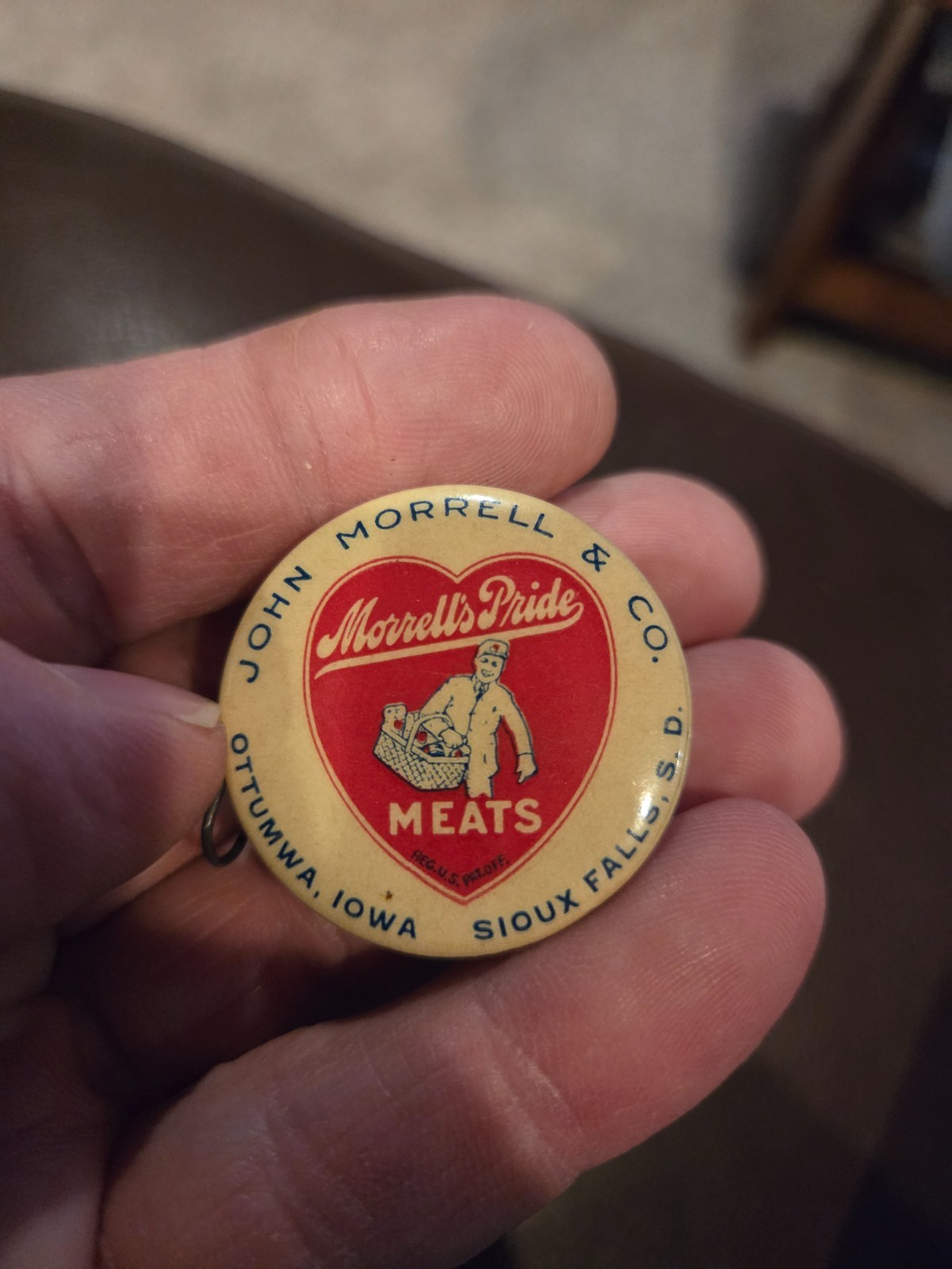 John morrell celluloid advertising tape measure