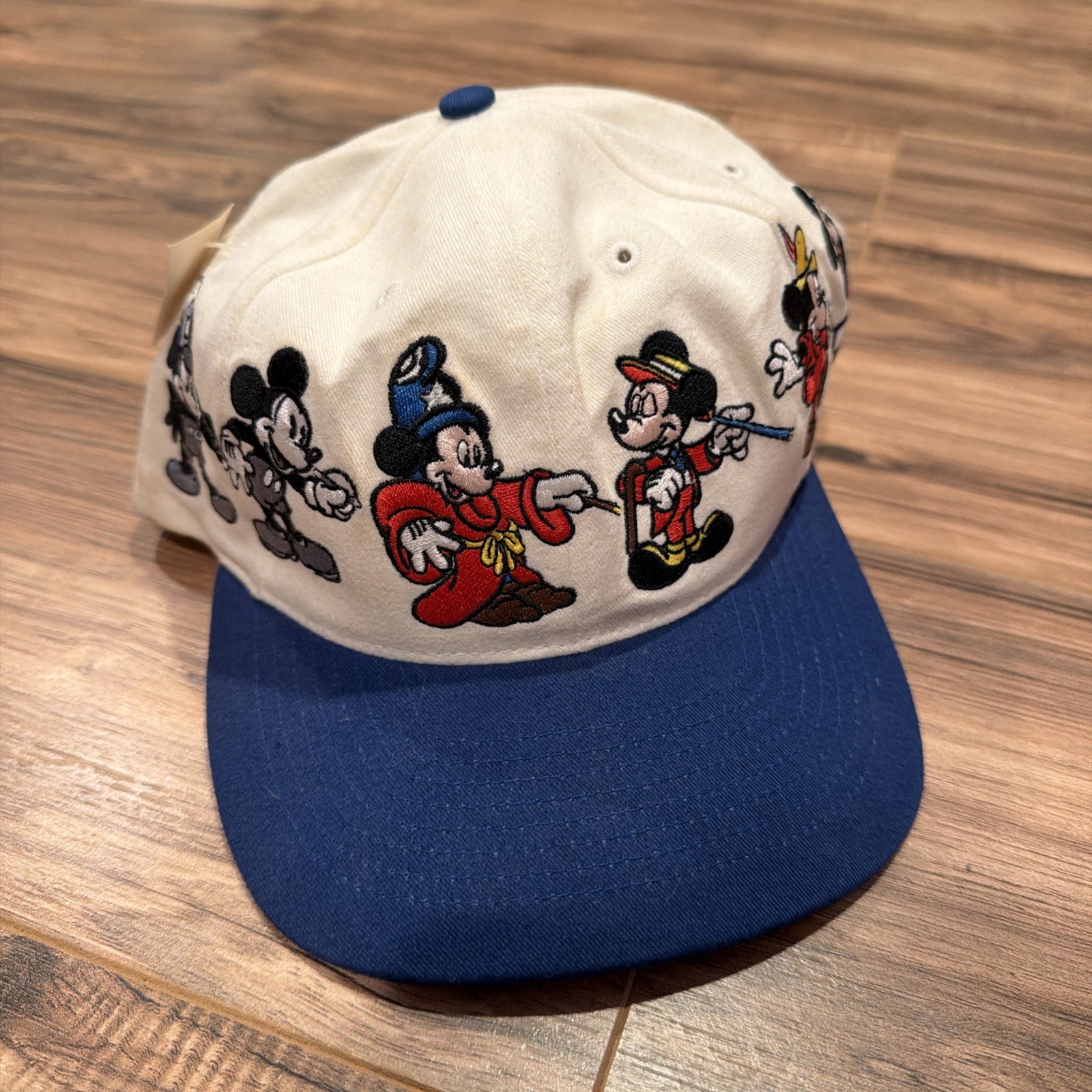 Vintage Mickey Mouse hat Cap Snapback Through The Years Goofys Hat Co Blue Bill Vintage Mickey Mouse hat Cap Snapback Through The Years Goofys Hat Co Blue Bill