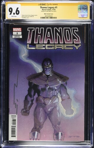 Thanos Legacy #1 Ribic Variant signed by Esad RIBIC