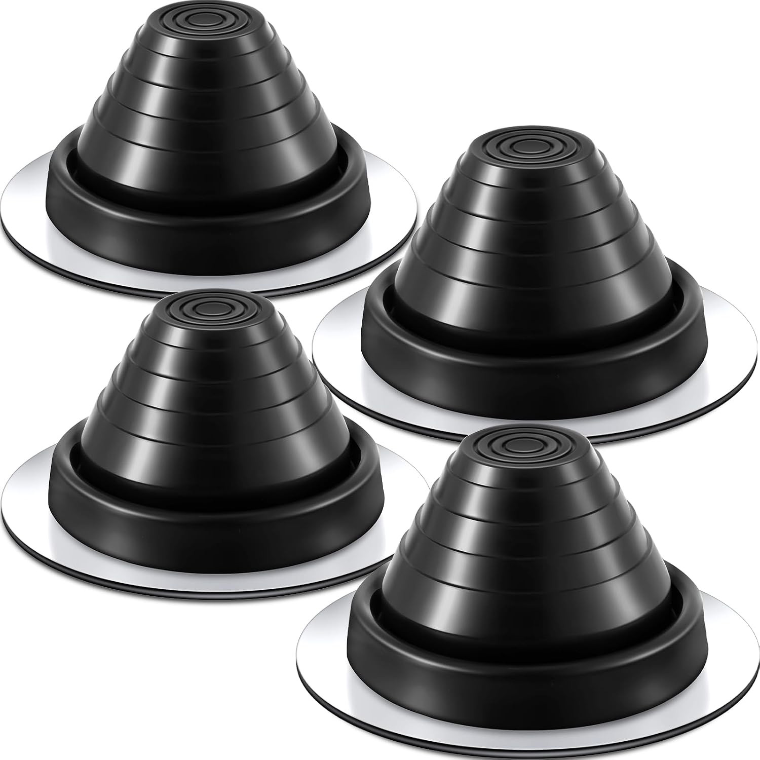 4 Pcs #3 Roof Pipe Vent Boot Od 1/4 4 Pcs #3 Roof Pipe Vent Boot Od 1/4