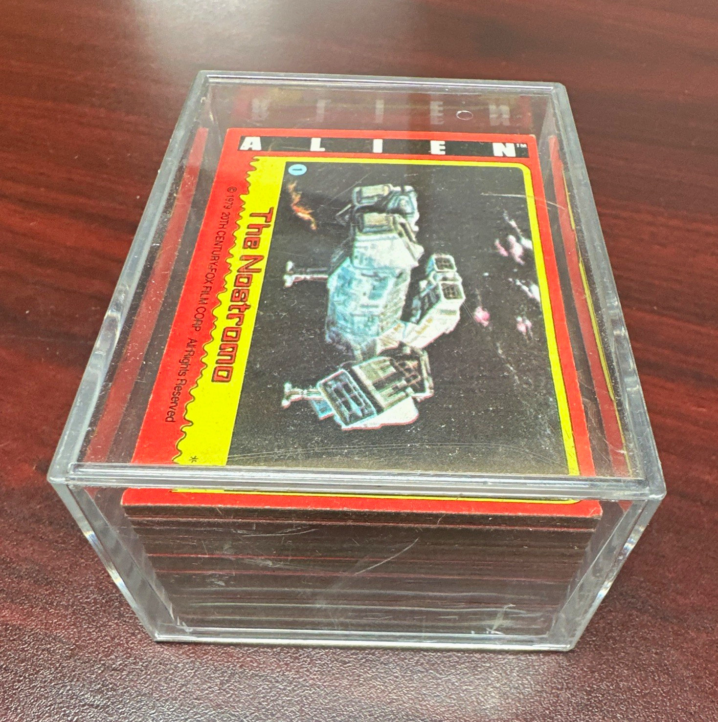 Topps Alien 1979 84-Card Non-Sport Set w/ Card The Nostromo Vintage Near Mint