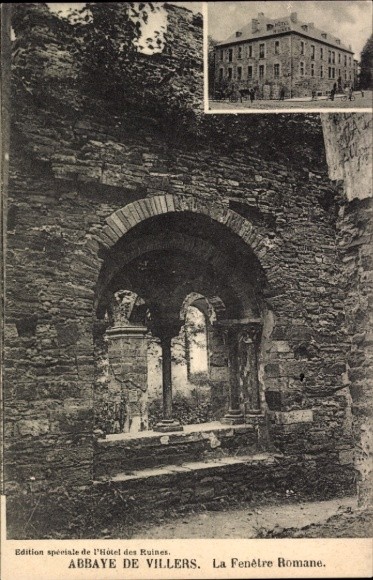 Postcard Villers la Ville Walloon Brabant, ruins of the abbey, the... - 4887039