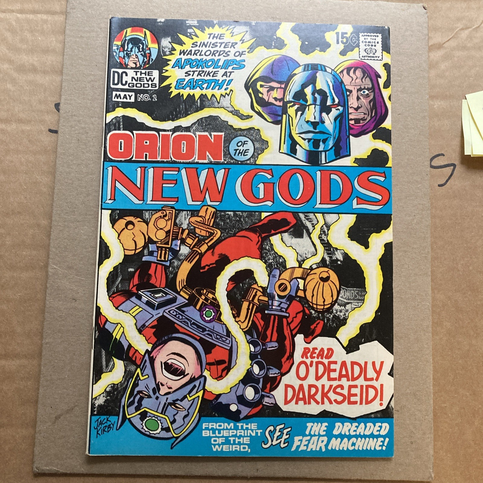 The New Gods #2 (DC Comics April-May 1971) Kirby The New Gods #2 (DC Comics April-May 1971) Kirby