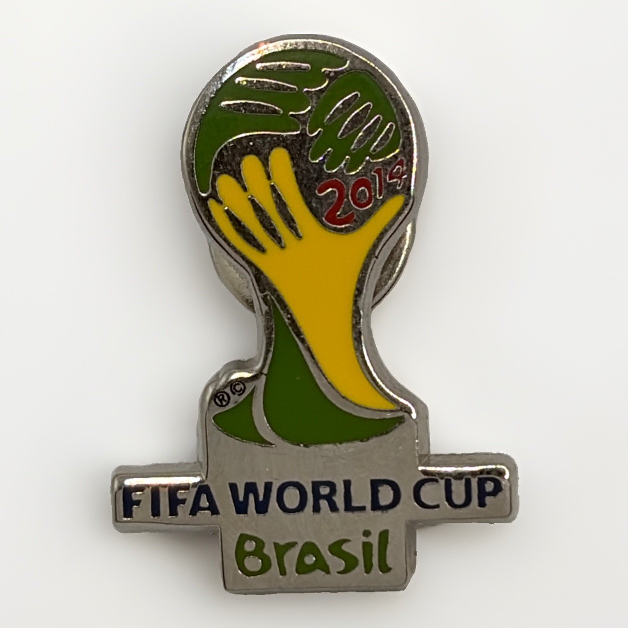Brazil 2014 FIFA World Cup Soccer Futbol Sports Enamel Lapel Hat Pin