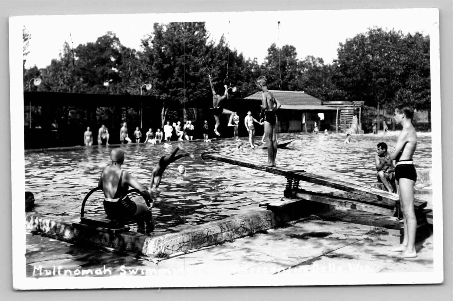 Vintage Multnomah Swimming Pool Portland Oregon RPPC Dive Action 1920s-40s Vintage Multnomah Swimming Pool Portland Oregon RPPC Dive Action 1920s-40s
