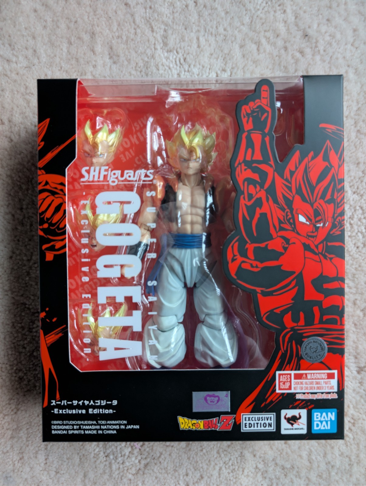 S.H. Figurarts Super Saiyan Gogeta NYCC 2025 Event Exclusive Edition S.H. Figurarts Super Saiyan Gogeta NYCC 2025 Event Exclusive Edition