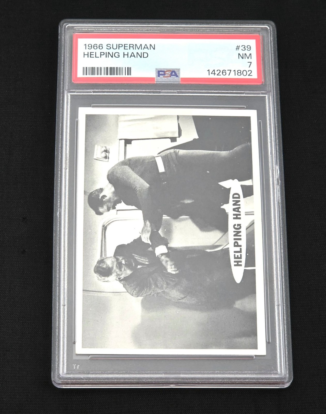 1966 Topps Superman #39 Helping Hand PSA 7 NM