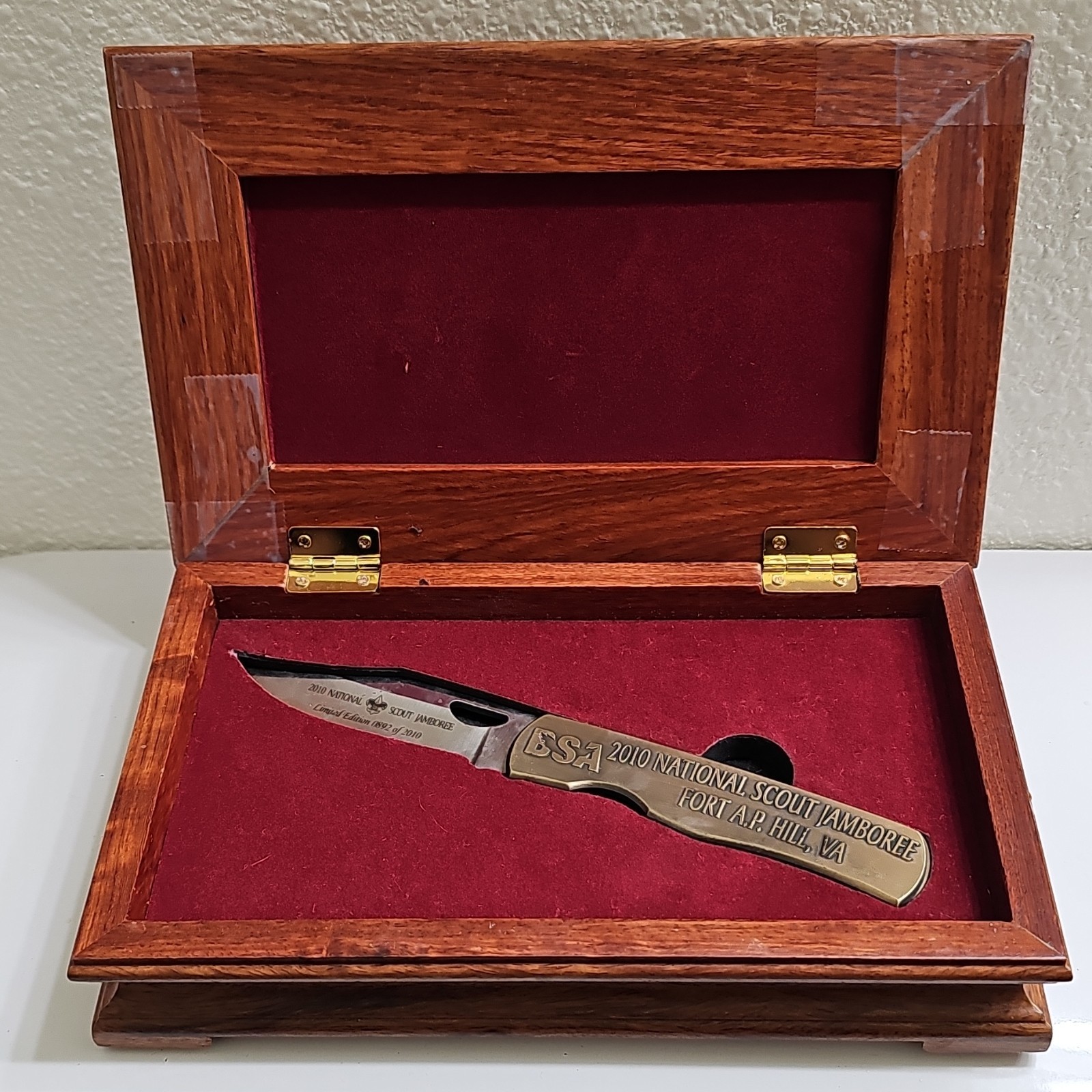 2010 National Boy Scout Jamboree Limited Edition Knife Great Condition BSA