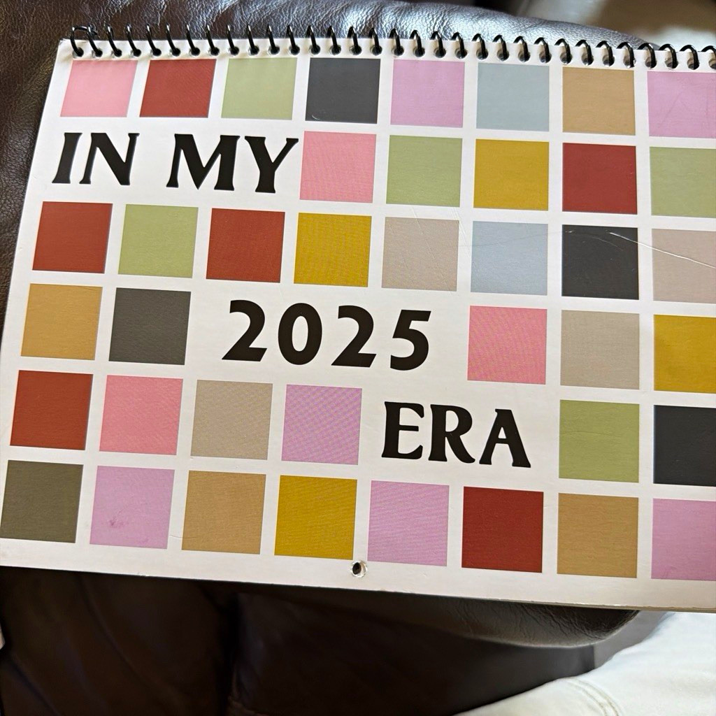 In My 2025 Era Spiral-Bound Calendar, 2025 Year Planner Calendar