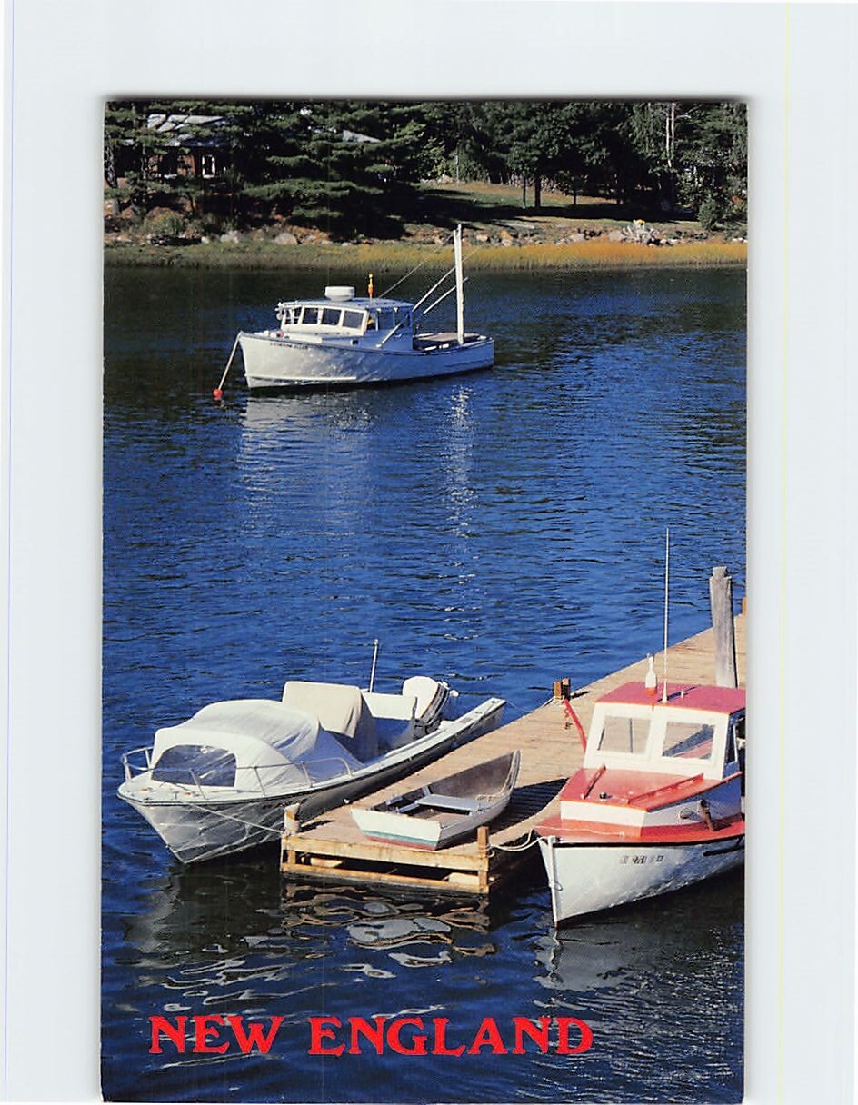 Postcard Peaceful Anchorage USA