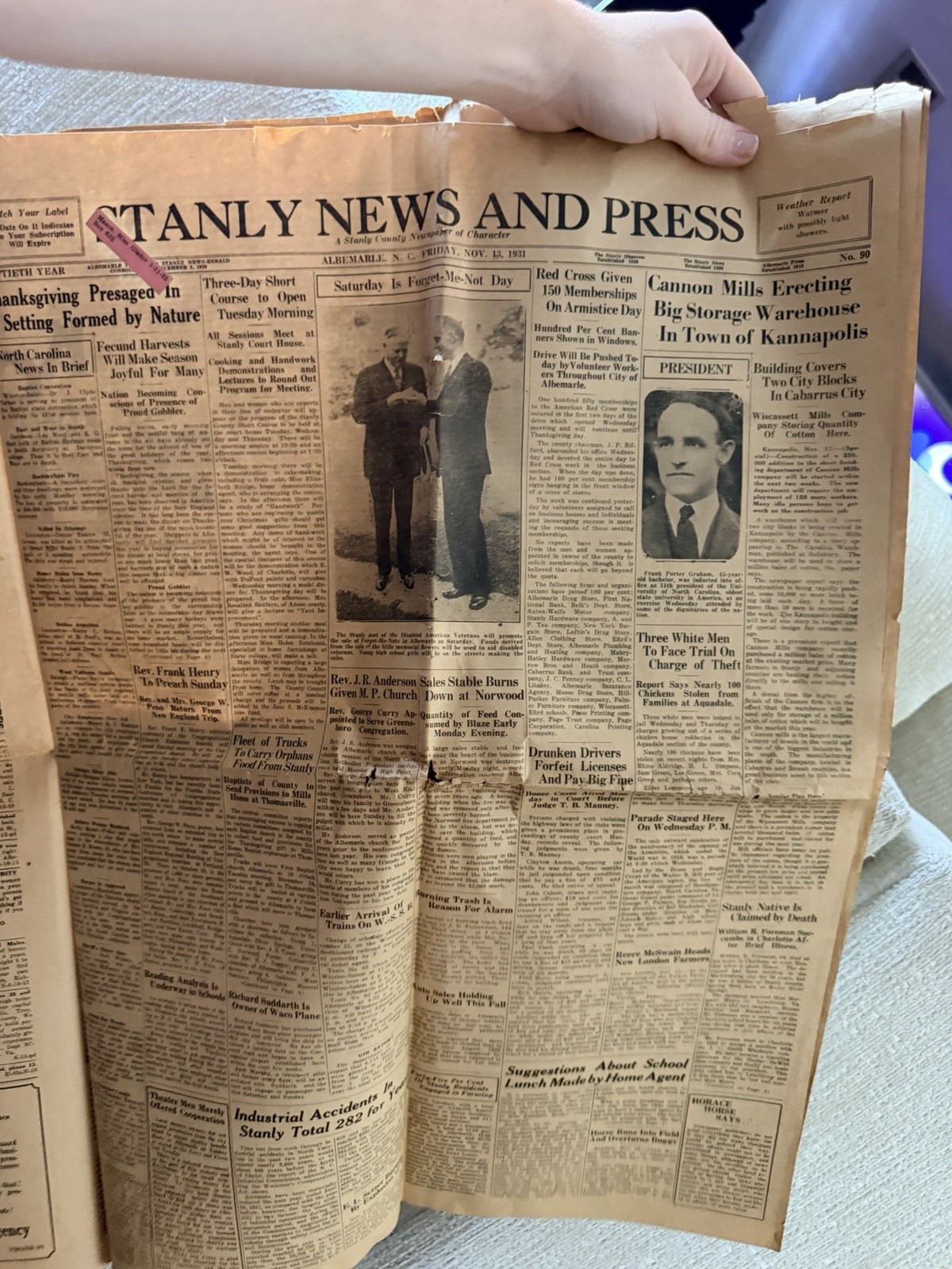 Stanly News and Press — Albemarle, NC 1931 Newspapers Stanly News and Press — Albemarle, NC 1931 Newspapers