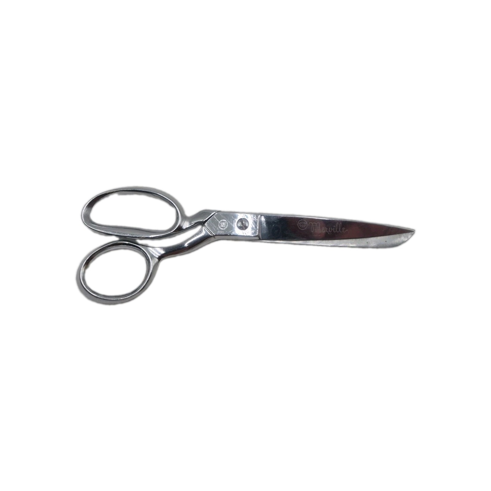 Merville Shears, Vintage, Made In Italy, 8 Inch Chrome Good Shape Merville Shears, Vintage, Made In Italy, 8 Inch Chrome Good Shape