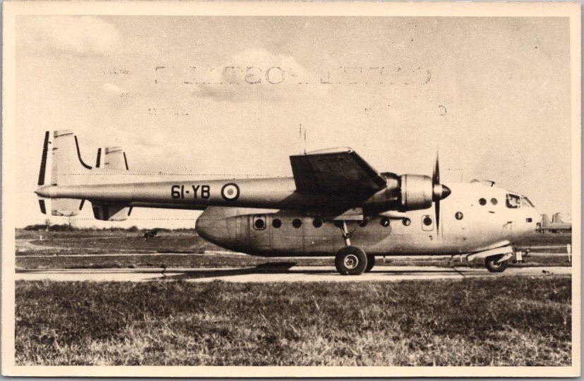 Military Aircraft Real Photo RPPC Postcard NORTHRUP F-5E TIGER (?) French Card