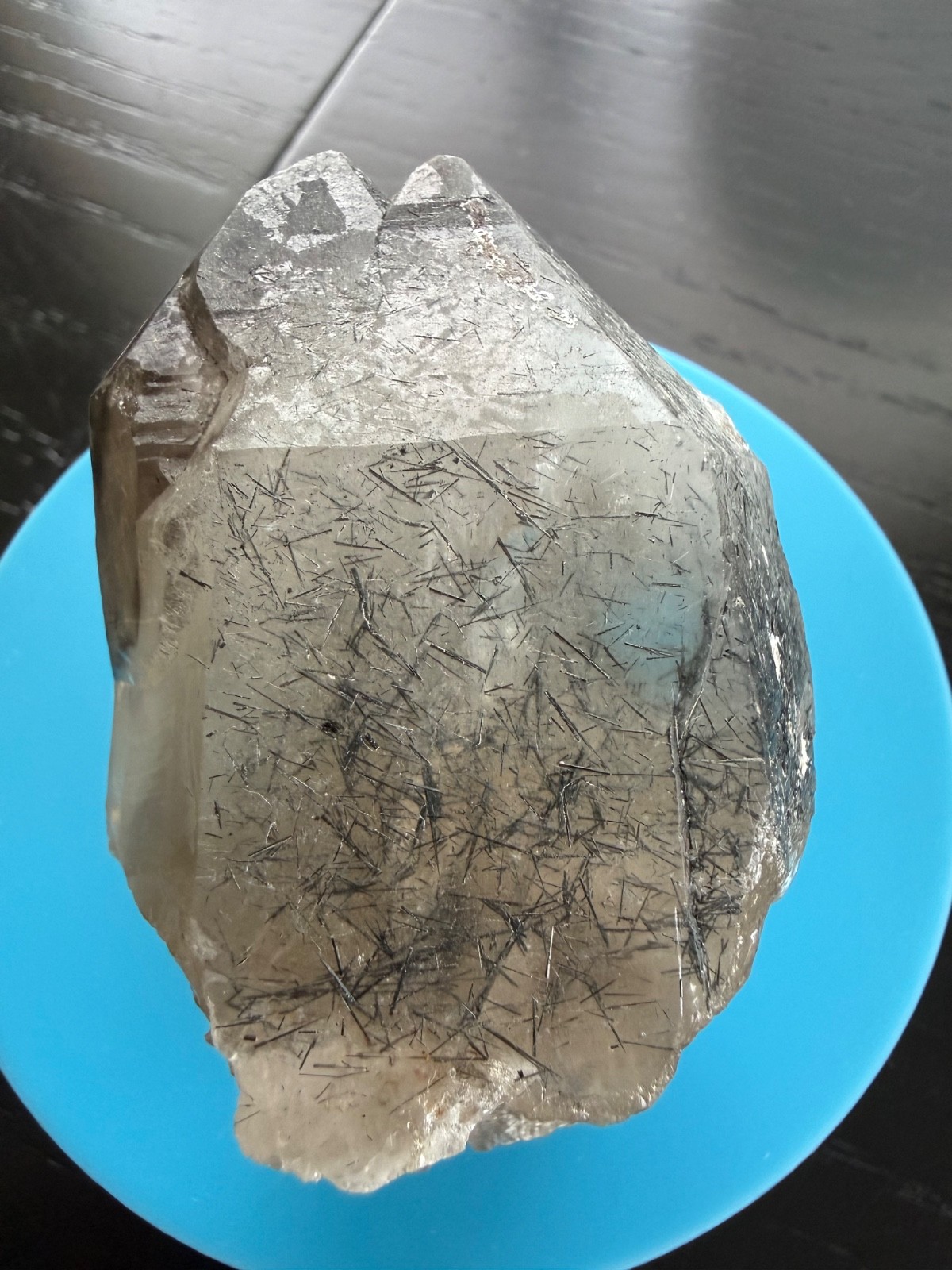 Tourmalinated Smoky Quartz 8oz JY22601