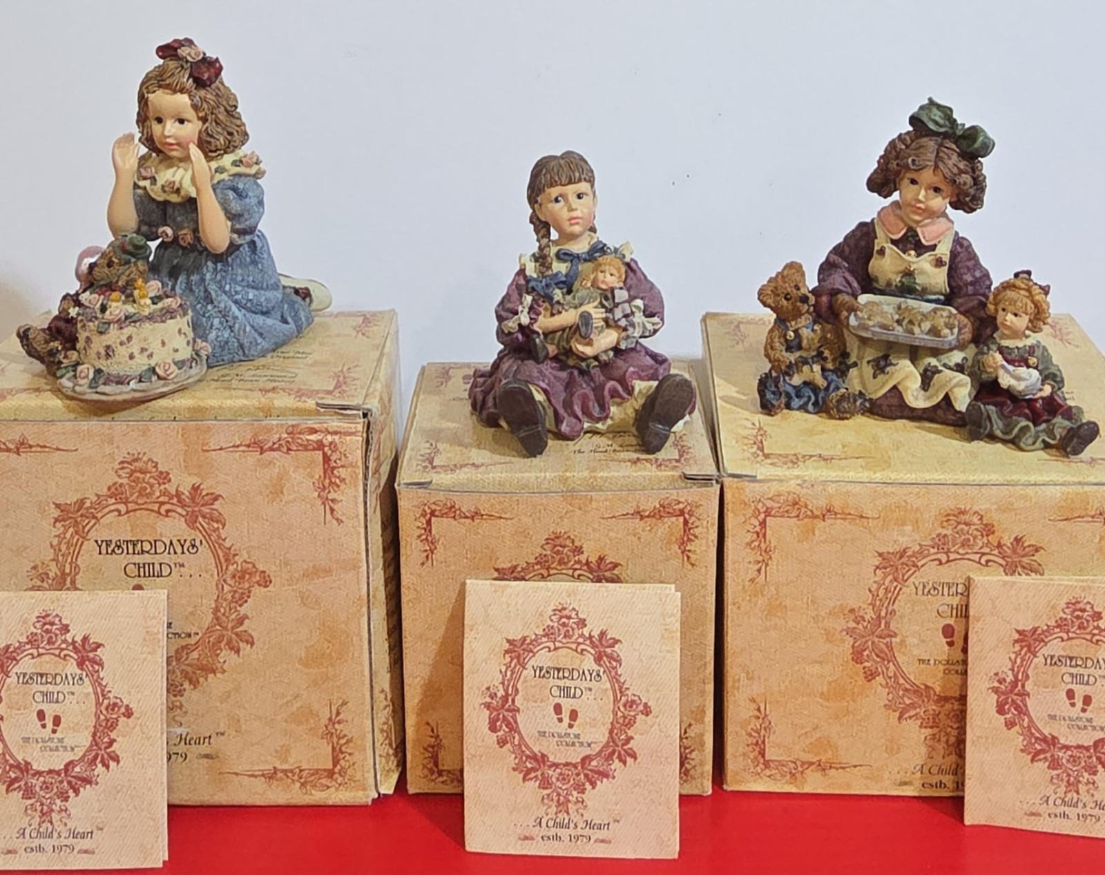 YESTERDAYS' CHILD A CHILD'S HEART CELEBRATION SERIES No. 1 No.2 & No.4 YESTERDAYS' CHILD A CHILD'S HEART CELEBRATION SERIES No. 1 No.2 & No.4