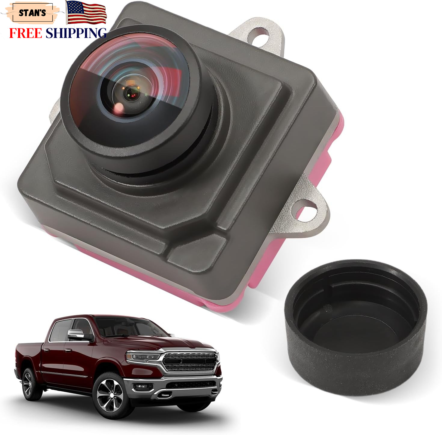 Rear View Backup Camera Fit for Ram 2500 3500 6.4/6.7L 2019-2023 Rear View Backup Camera Fit for Ram 2500 3500 6.4/6.7L 2019-2023