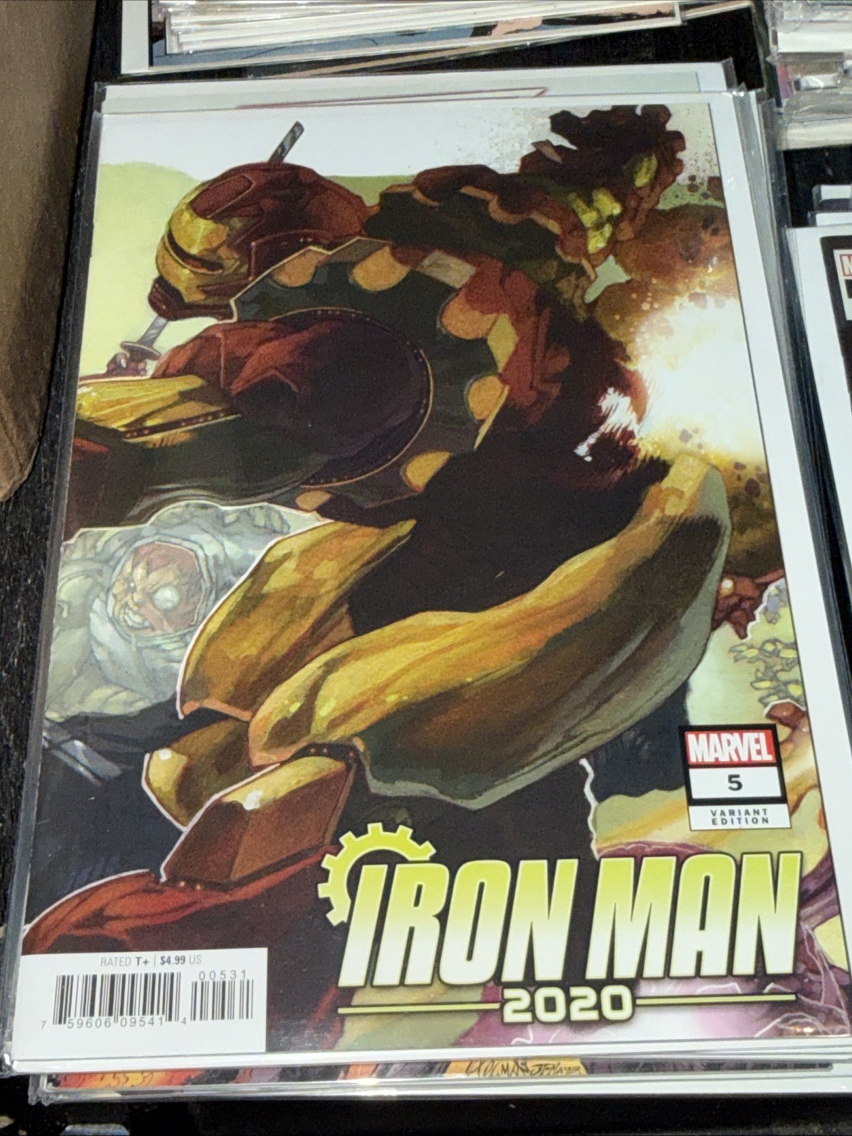 IRON MAN 2020 #5 (OF 6) BIANCHI CONNECTING VARIANT MARVEL COMICS TONY STARK