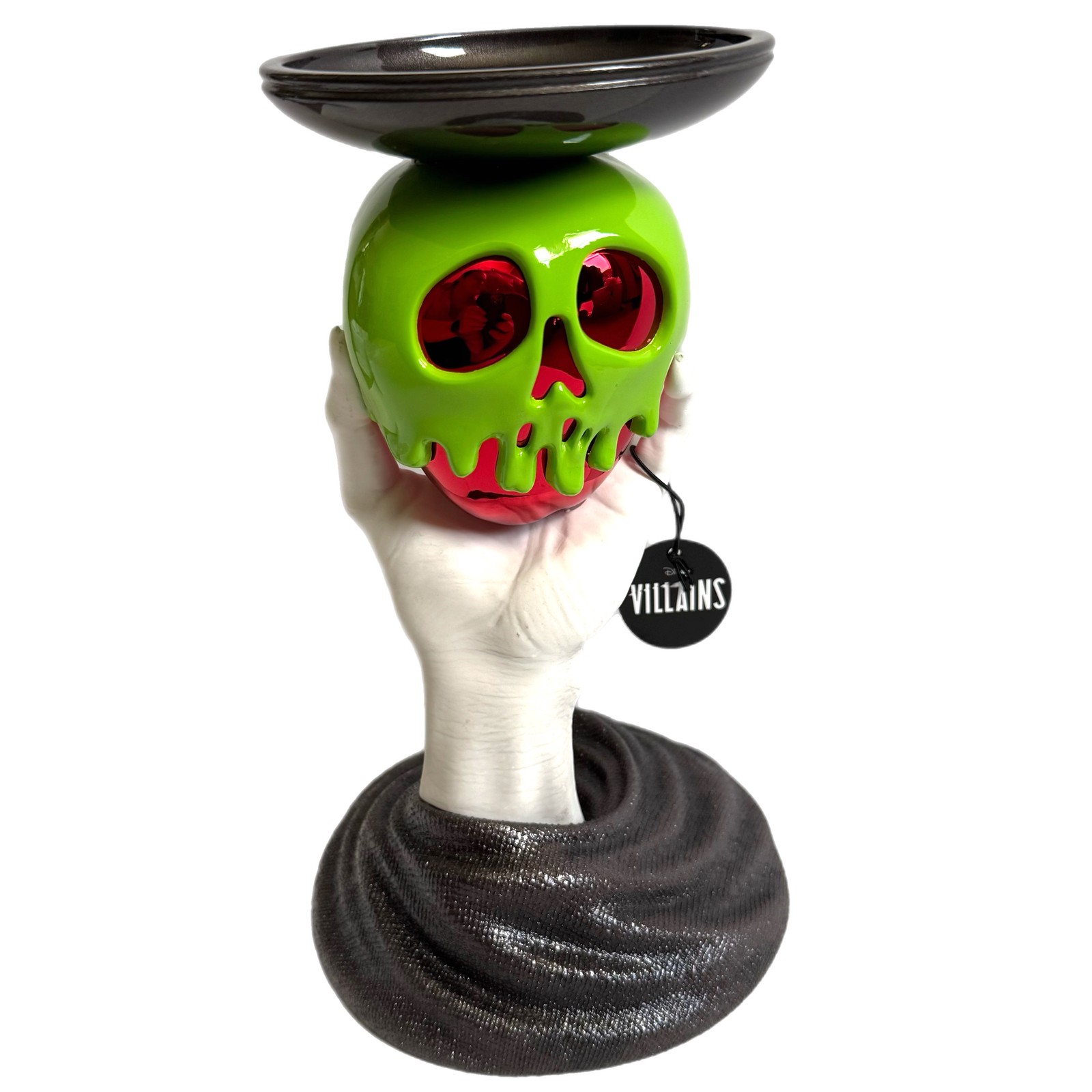 Bath Body Works Disney Villains Evil Queen Poison Apple Skull Candle Holder NWT Bath Body Works Disney Villains Evil Queen Poison Apple Skull Candle Holder NWT