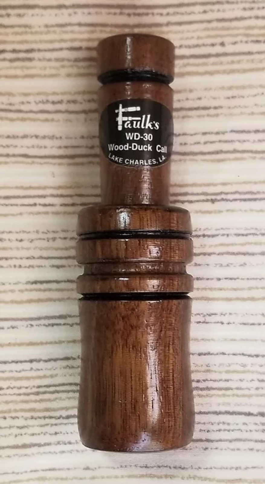 Faulk's Game Calls Wood Duck Squealer Call WD 30 Brown Standard Functional