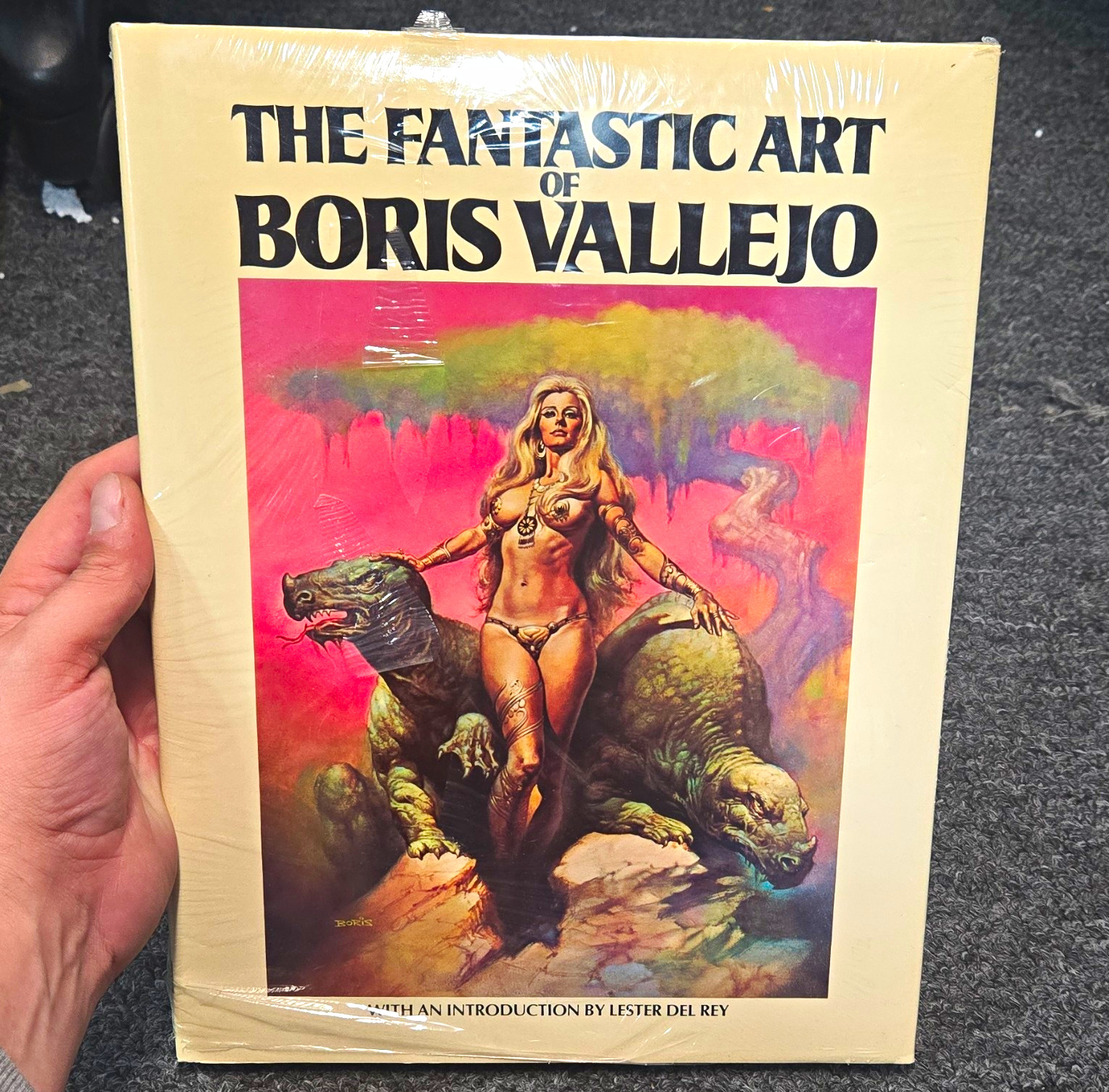 The Fantastic Art of Boris Vallejo 1978 1st Ed HC Signed Ltd #341/500 SEALED