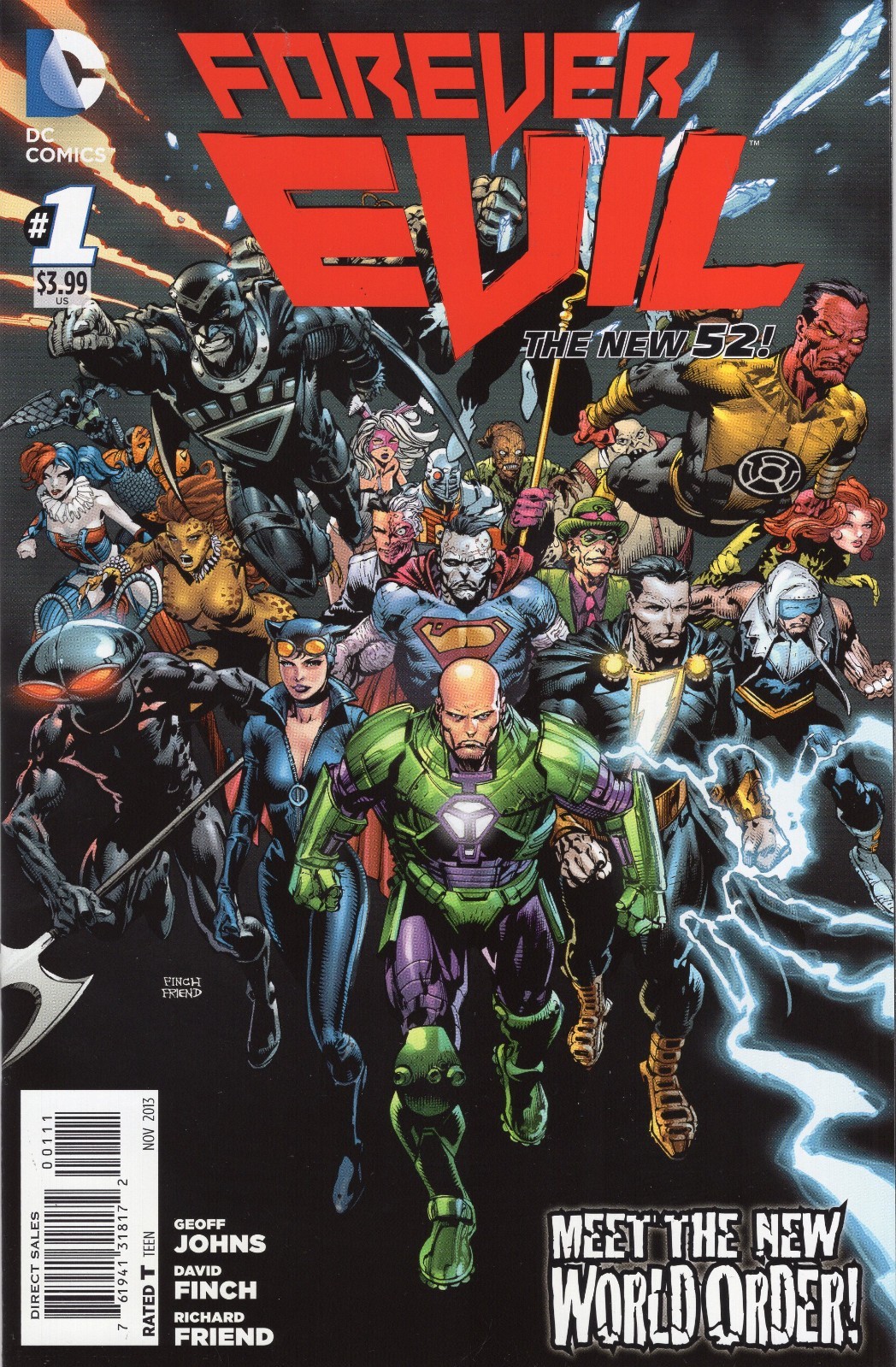 Forever Evil #1 DC Comics 2013 NM+ Forever Evil #1 DC Comics 2013 NM+