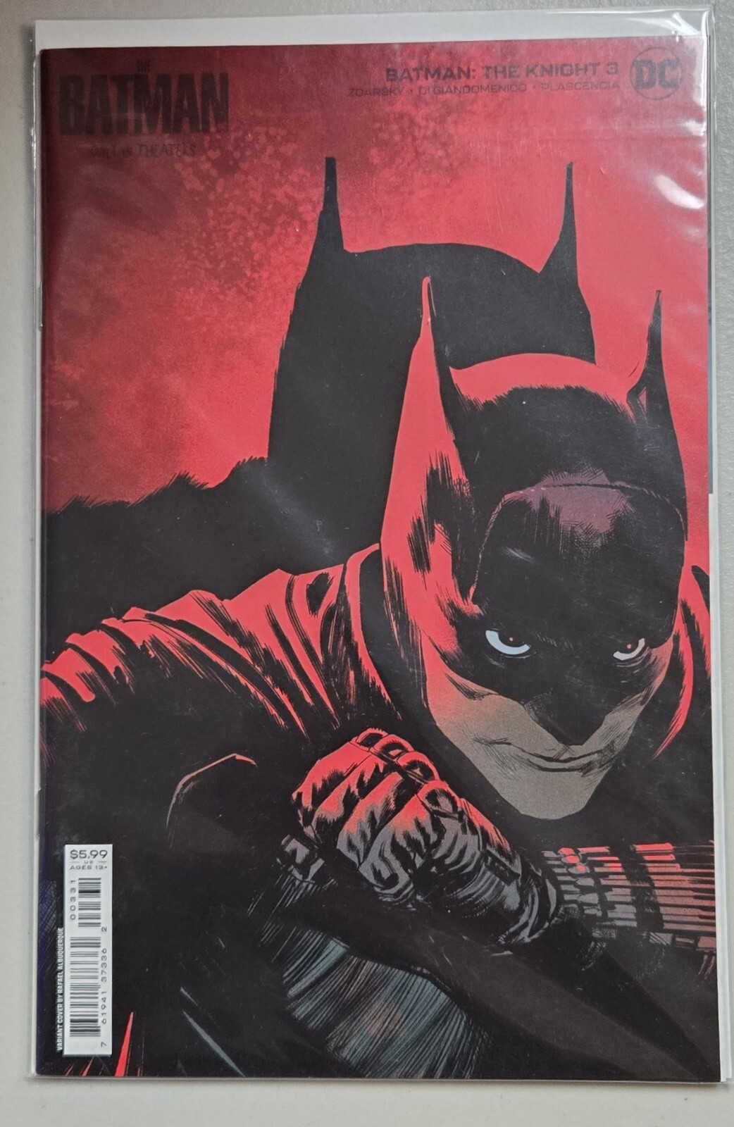 BATMAN: THE KNIGHT #3  ZDARSKY  ALBUQUERQUE The BATMAN MOVIE VARIANT