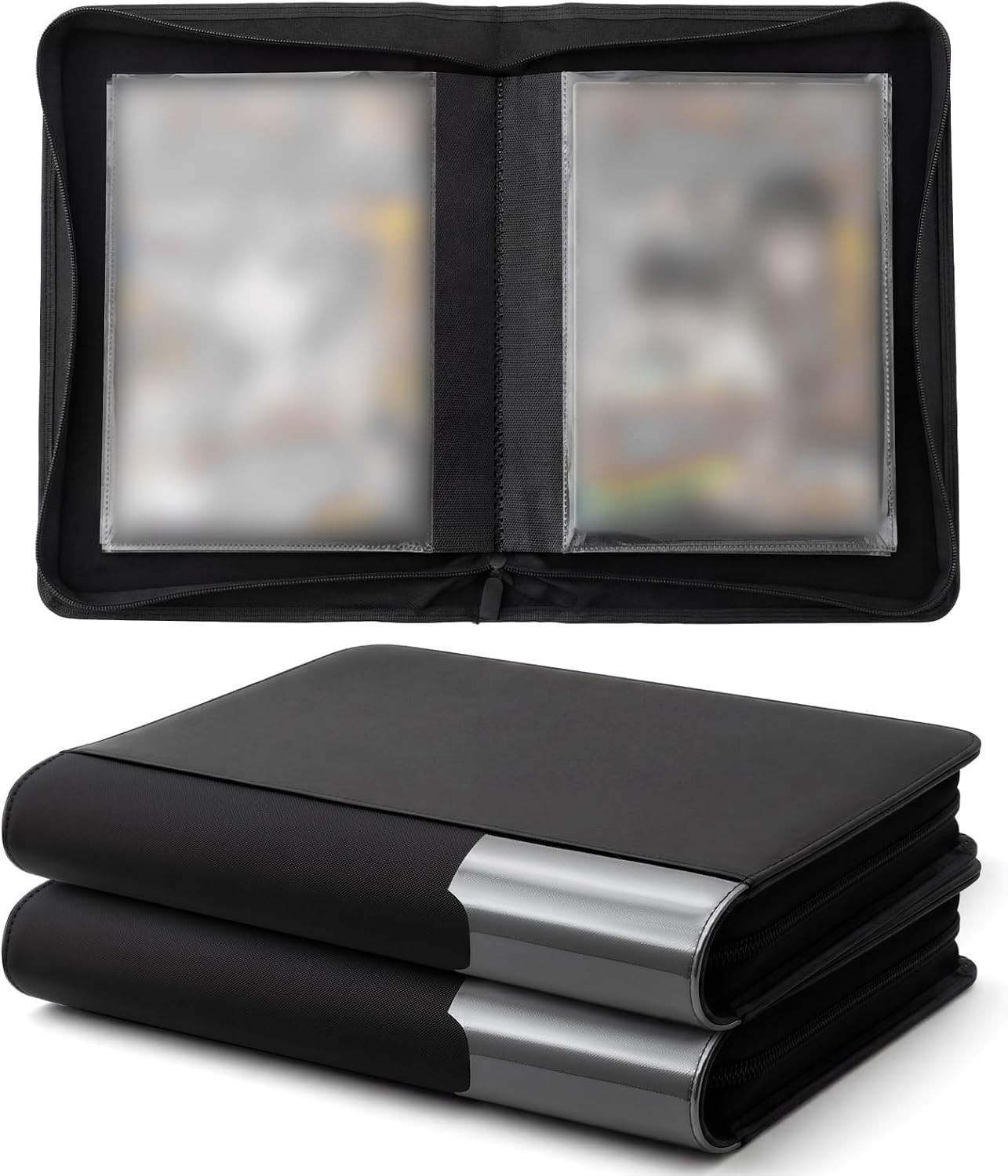 2 Pack Comic Book Binder, 40 Sleeves, Holds up to 80 Comics, Black 2 Pack Comic Book Binder, 40 Sleeves, Holds up to 80 Comics, Black