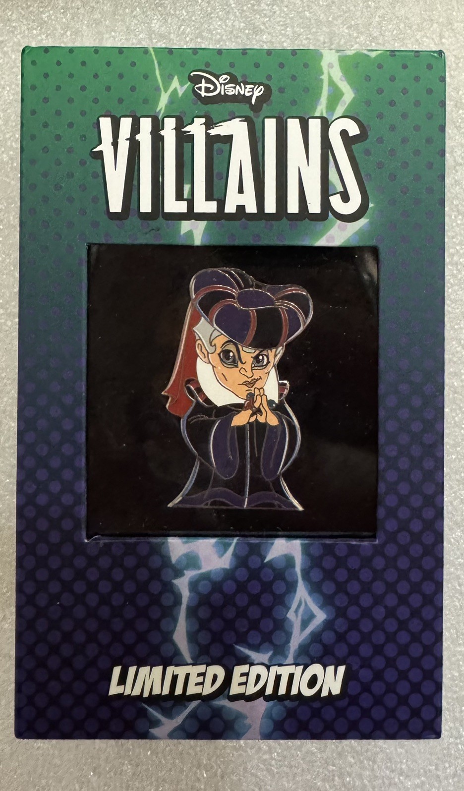 2024 D23 Expo MOG WDI Disney Villains Claude Frollo Enamel Standee Figure LE 400