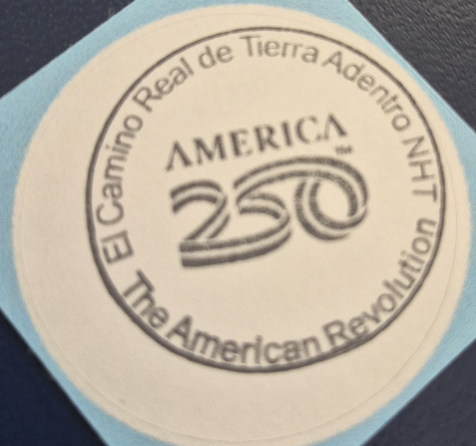 El Camino Real De Tierra Adentro NHT America 250 National Parks Passport Stamp El Camino Real De Tierra Adentro NHT America 250 National Parks Passport Stamp