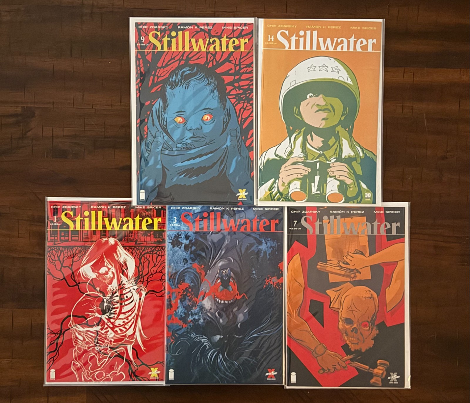 Stillwater #1 #3 #7 # 9 #14 Lot Image Comics Amazon MGM Series
