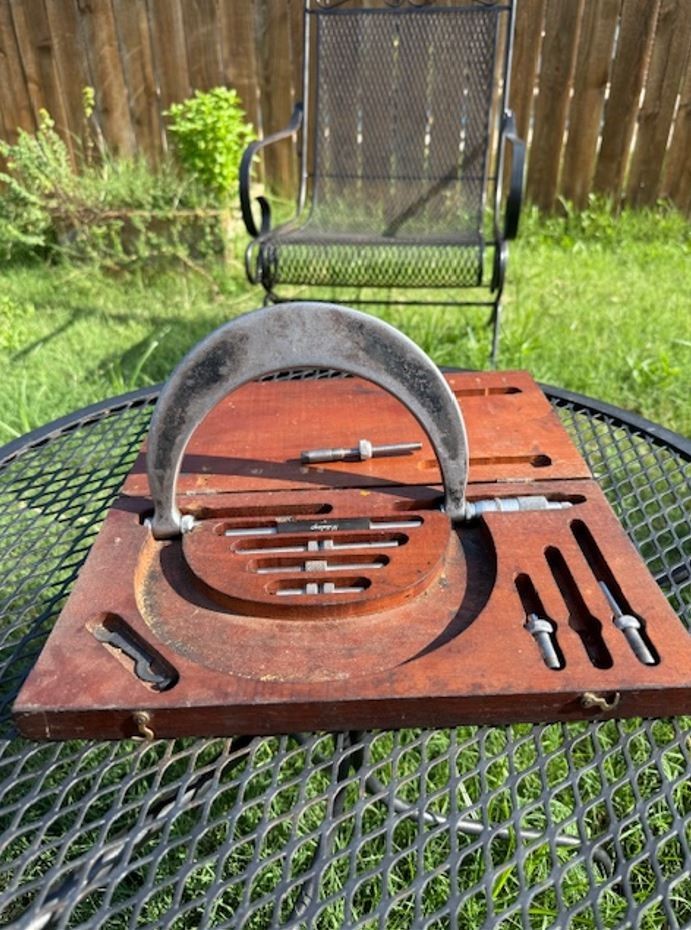 Vintage Scherr Tumico Micrometer Precision Tools Vintage Scherr Tumico Micrometer Precision Tools