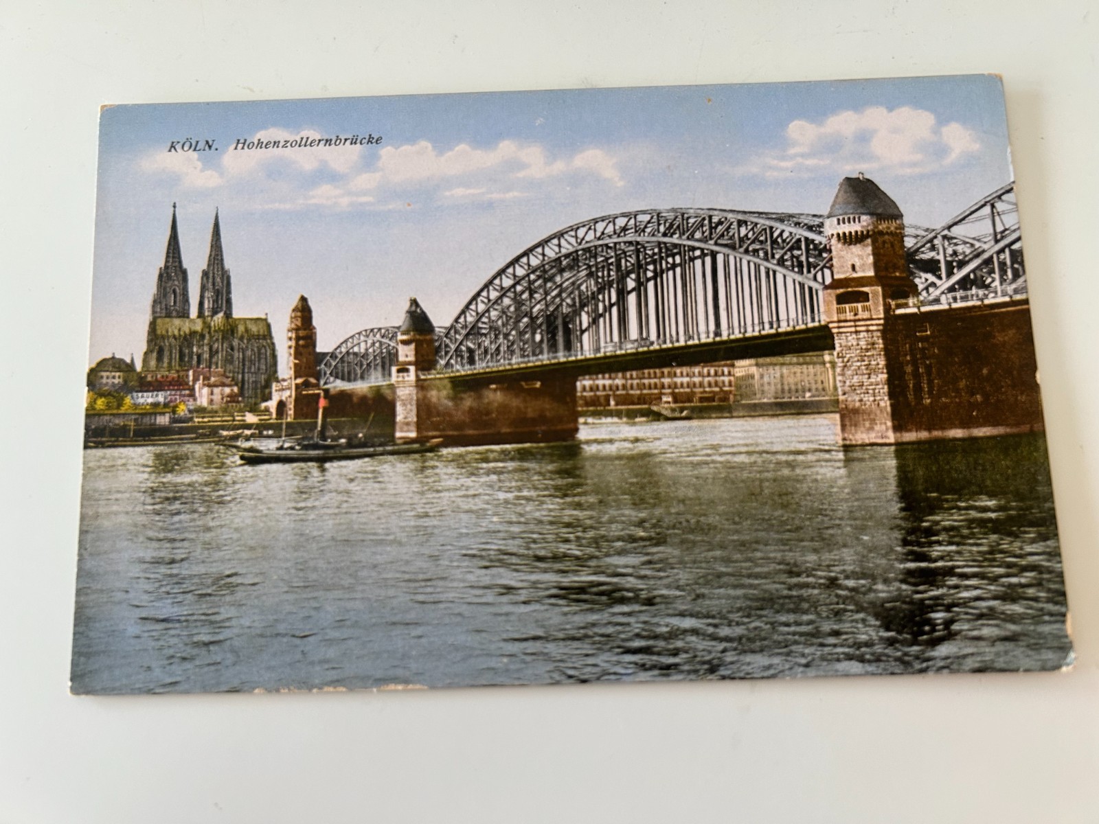 Hohenzollernbrucke Koln Germany Postcard Hohenzollernbrucke Koln Germany Postcard