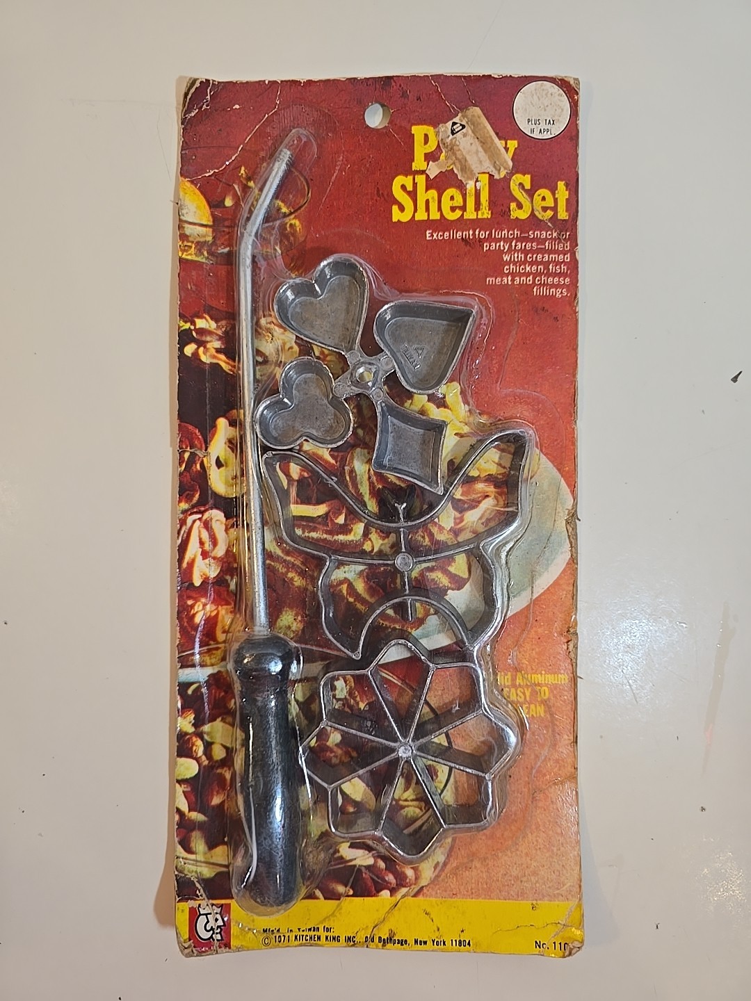1971 Kitchen King Inc. Patty Shell Set New