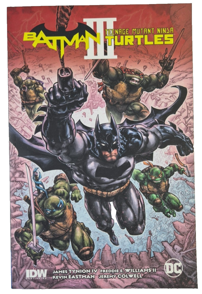 BATMAN/TMNT III 3 James Tynion IV, Freddie Williams DC Comics, SC Graphic Novel BATMAN/TMNT III 3 James Tynion IV, Freddie Williams DC Comics, SC Graphic Novel