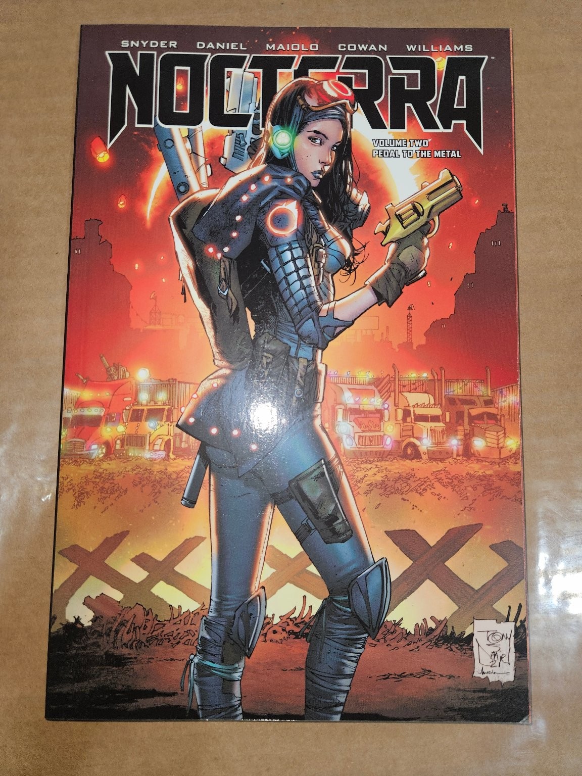 Nocterra TPB Volume Two Pedal to the Metal Image Comics Graphic Novel Nocterra TPB Volume Two Pedal to the Metal Image Comics Graphic Novel