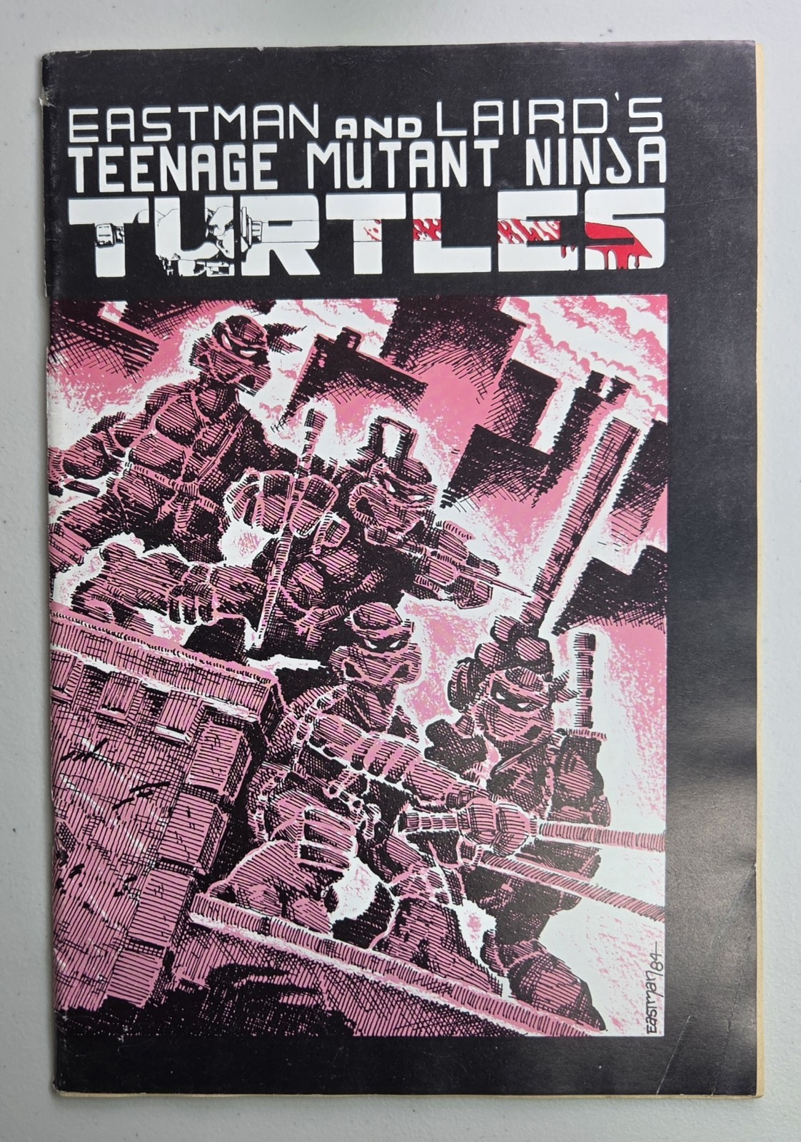 TEENAGE MUTANT NINJA TURTLES #1 3rd Print Mirage 1985 TMNT Eastman & Laird F/VF