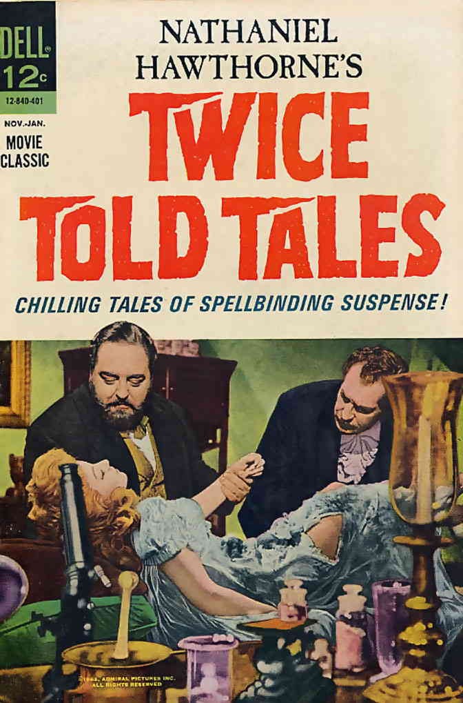 Twice Told Tales #1 VG; Dell | low grade - 1964 Nathaniel Hawthorne Movie Classi Twice Told Tales #1 VG; Dell | low grade - 1964 Nathaniel Hawthorne Movie Classi